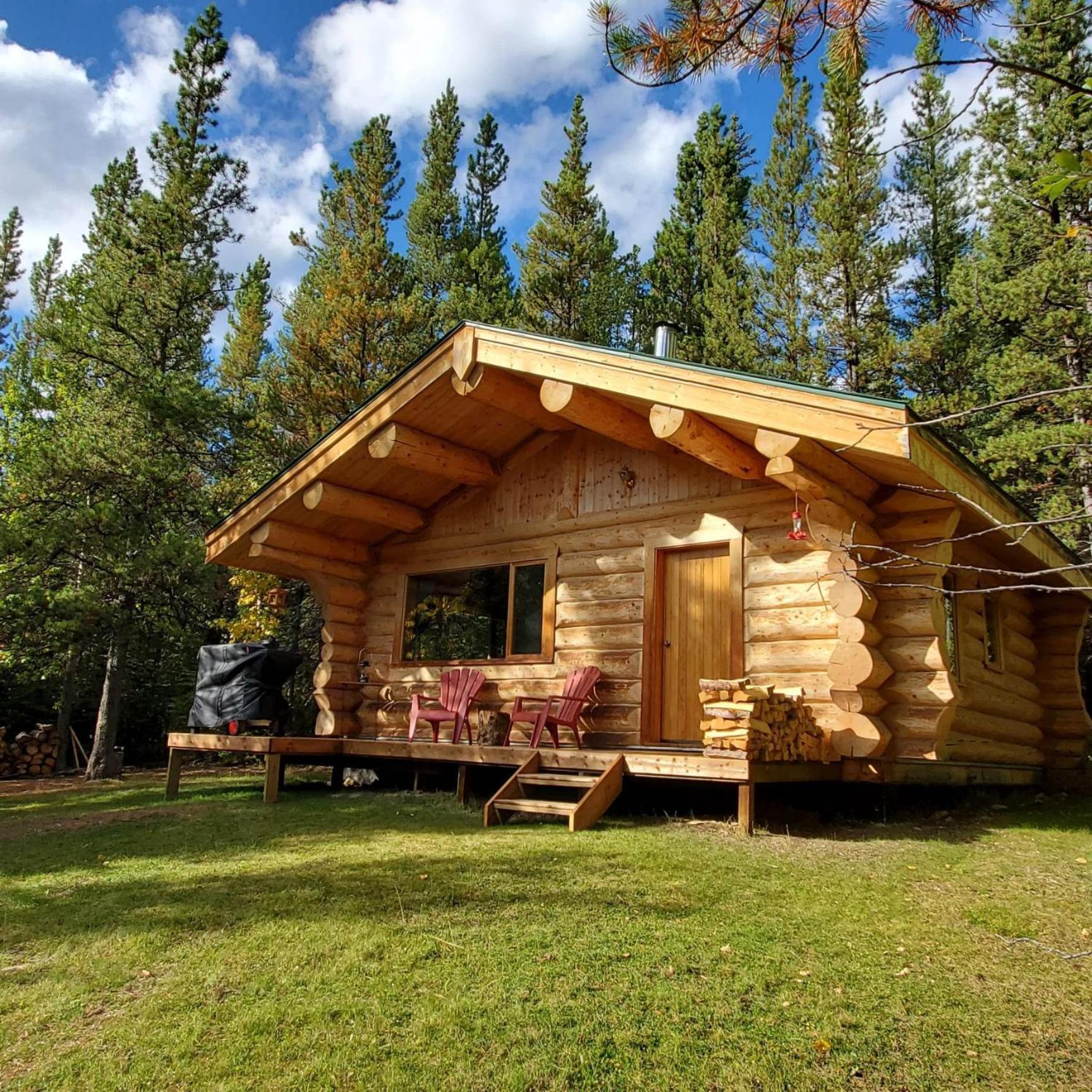Rocky Mountain Escape Dome & Log Cabin Rentals - Rock Lake Rock Lake Lodge Provincial Park Exteriér fotografie