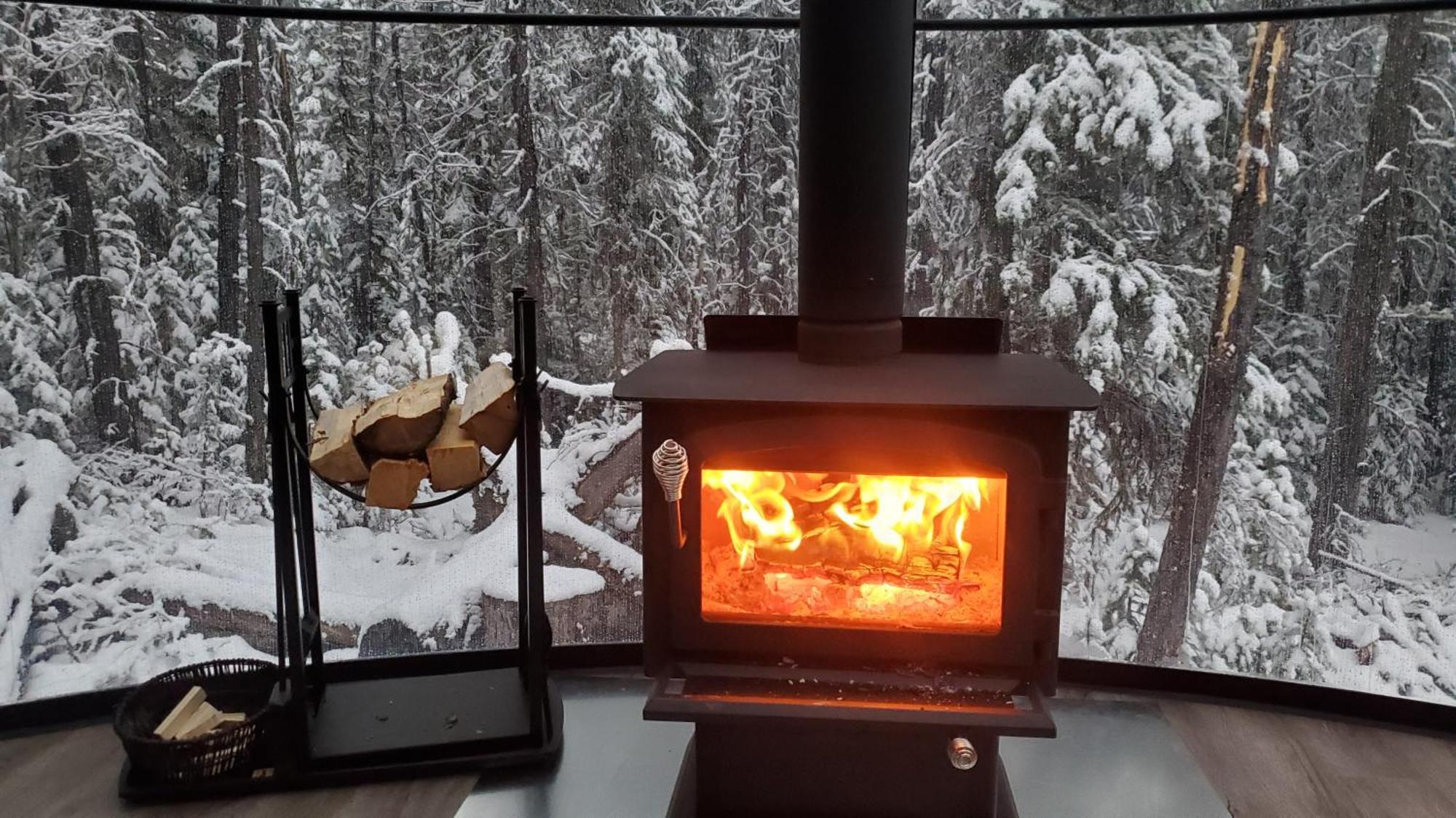 Rocky Mountain Escape Dome & Log Cabin Rentals - Rock Lake Rock Lake Lodge Provincial Park Exteriér fotografie