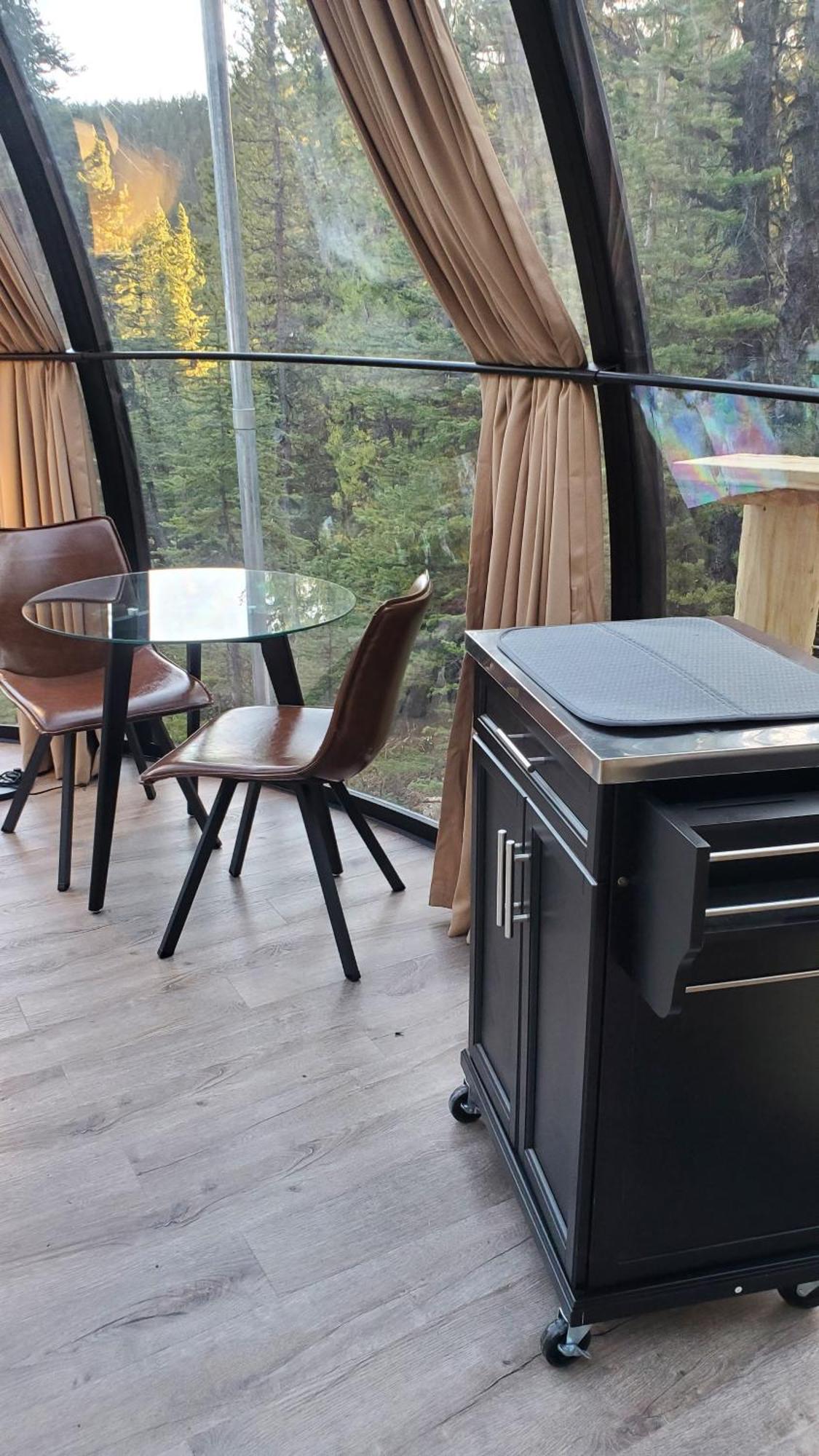 Rocky Mountain Escape Dome & Log Cabin Rentals - Rock Lake Rock Lake Lodge Provincial Park Exteriér fotografie